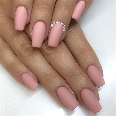 nude short coffin nails|56 Short Coffin Nails Design Ideas